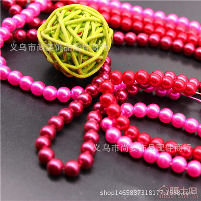 璀璨點綴，匠心之選——探秘尚姜ABS水磨仿珍珠紅色珠光泡珠